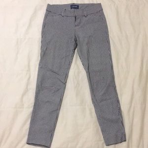 ❣️Pixie Misrise Cropped Houndstooth Pants